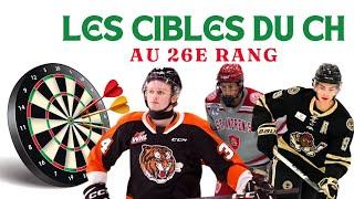 Les cibles pour le Canadien au 26e rang: Boisvert, Letourneau, Basha, Hage, Stiga?