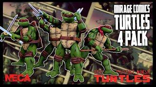 NECA Teenage Mutant Ninja Turtles Mirage Comics Turtles Set @TheReviewSpot