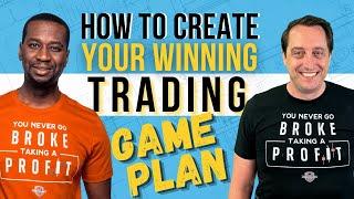 How to develop a winning trading game plan