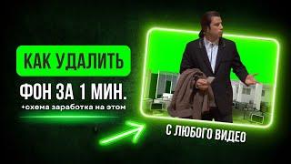 Нейросеть для удаления фона с видео. Как удалить фон на видео и заработать?