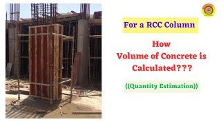 RCC Column || How to Calculate Volume of Concrete#civilengineering #construction #rcc #vimutti_coe