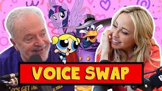 Jim Cummings & Tara Strong swap character voices