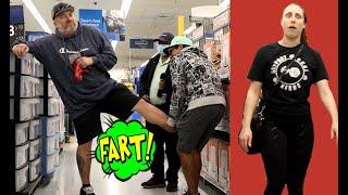 Funny Wet FART Prank at Walmart with THE SHARTER PRO