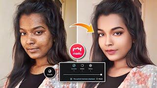 Face Smooth Video Editing Tutorial | 4K Face Smooth Video Editing In Meitu | Meitu Tutorial