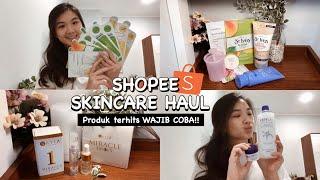 SHOPEE SKINCARE HAUL ‍️// Produk terhits WAJIB COBA!! (indonesia)