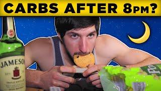 Late night eating makes you fat?  Carbs before bed DEBUNKED!