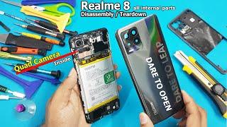 Realme 8 Disassembly / Realme 8 Teardown  || How to Open Realme 8 and Realme 8 Pro Back Panel