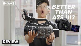 Sony FX6 - Full-Frame Cinema Camera Hands-on | Baby FX9!