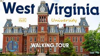 West Virginia University Campus [4K] Walking Tour (Morgantown, WV) 2021