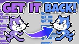 Get The BLUE Scratch Back! (Tutorial) 