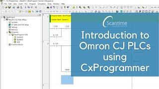 An Introduction to Omron CJ PLCs using CxProgrammer!