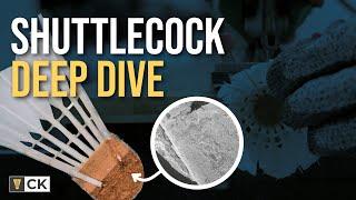 A screw inside the shuttlecock?! Badminton Shuttle Deep Dive - Cork, Feather, Glue & Thread