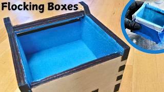 How to add Flocking to Your Laser Cut Box