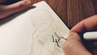 Spiderman Drawing !