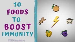 10 FOODS TO BOOST YOUR IMMUNITY - HOW TO BOOST IMMUNITY NATURAL