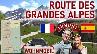 SCHÖNSTE STRECKE EUROPAS - Route des Grandes Alpes - Teil 1 - mit dem Wohnmobil durch die Alpen