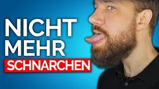 DIE Übung gegen Schnarchen und Schlafapnoe. Geheimtip vom Doc!