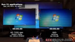 SSD vs HDD 7200rpm real comparison -Samsung 830 - WD 10EALX-