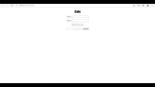 Simple Calculator using JavaScript