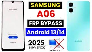 Samsung Galaxy A06 FRP Bypass Without Pc 2025 Android 13/14 | Samsung SM-A065F Google Account Bypass
