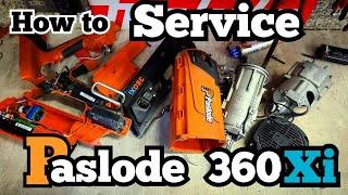 How to Service and Repair the New Paslode 360Xi full round head gas nail gun.