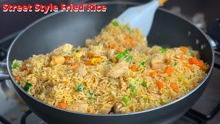 SIMPLE GHANAIAN FRIED RICE  WITH A SECRET INGREDIENT | BEST FRIED RECIPE EVER TOLD | Debzies Delight