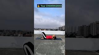  your CHAKRASANA  #chakraasan #tutorial #shorts #trending #explore #yoga #fun2shhyoga