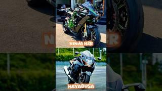 Ninja H2R vs Hayabusa: The Ultimate Superbike Battle!  | Speed, Power & Performance Comparison ️