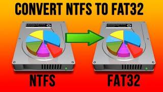 How to Convert a Hard Drive from NTFS to FAT32 Without Losing Data