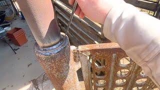 Repairing Old Barn (Stick Welding 7018)
