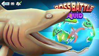 NEW BASKING SHARK VS COLOSSAL SQUID BOSS! - Hungry Shark World