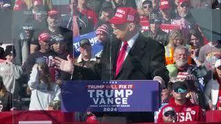 Trump ratchets up grievances and conspiracies at Lititz, Pa. rally