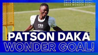 Patson Daka Wonder Goal! | Leicester City Training