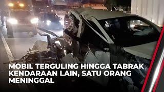 Dua Mobil Terlibat Kecelakaan di Palmerah, Sopir Meninggal dalam Kondisi Terjepit | OneNews Update