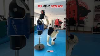 TKD revers hook kick  #taekwondo #mma #kickboxing