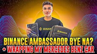 BINANCE AMBASSADOR MERCH! GOODBYE BINANCE? SEC LIPAT BYBIT? DANJO CAPITAL Master MERCEDES Benz Car