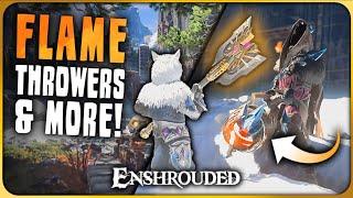 MOUNTAINS FIRST LOOK, Armour, Weapons & More! | Enshrouded