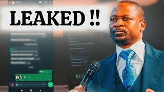 Prophet Makandiwa on LEAKED WHATSAPP MESSAGE yeSon Achiudzwa naSpiritual Father imwa tudoro mbichana