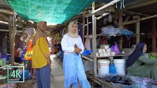 Walking and Exploring Truko Karangrayung Market | Classic village market 