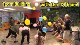 The TDI Team Takes on Some AWESOME & FUN Team Building Balloon Challenges! 