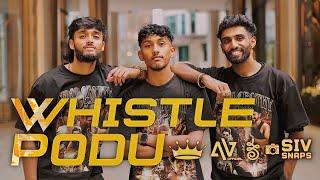 Whistle Podu OFFICIAL | The Greatest Of All Time | Ahinth Vijay | Thalapathy Vijay | TODC X GOAT