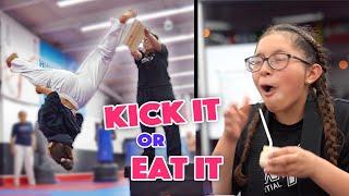 'Kick It or Eat It' Challenge with My Students