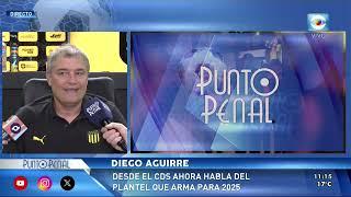 DIEGO AGUIRRE. ESTE DOMINGO HABLAMOS CON EL TÉCNICO DE PEÑAROL CAMPEÓN URUGUAYO 2024.