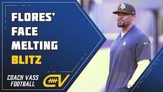 Brian Flores & the Most Aggressive Blitz in Football!