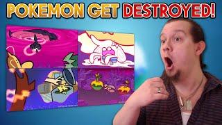 ALCREMIE GETS F**KED UP!! TOTAL BRUTALITY ALL AROUND!! GIGANTAMAX Pokemon Battle Royale  REACTION!