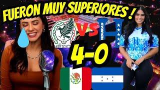 HONDUREÑAS TRISTES X PERDER VS MEXICO !! NOS PASARON POR ENCIMA MUY SUPERIORES ! MEXICO VS HONDURAS