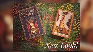 Kat Black’s Golden Tarot ~ New Linen Finish!