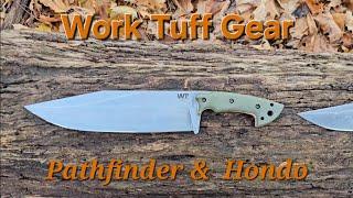 Work Tuff Gear Pathfinder & Hondo In SK85 Steel - Designed by Jeremy Boulder Valentine #worktuffgear