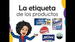 LA ETIQUETA DE LOS PRODUCTOS