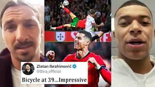 Famous Reaction On Ronaldo Stunning Bicycle Kick! 2 goal, 1 assist |Portugal Vs Poland 5-1 Reaction